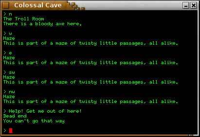 Zork (more or less)
