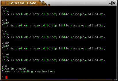 Not really Zork, more like Adventure